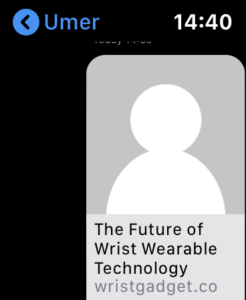 Access Web Pages on Apple Watch with SMS 3