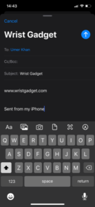 Access Web Pages on Apple Watch with Mail 1